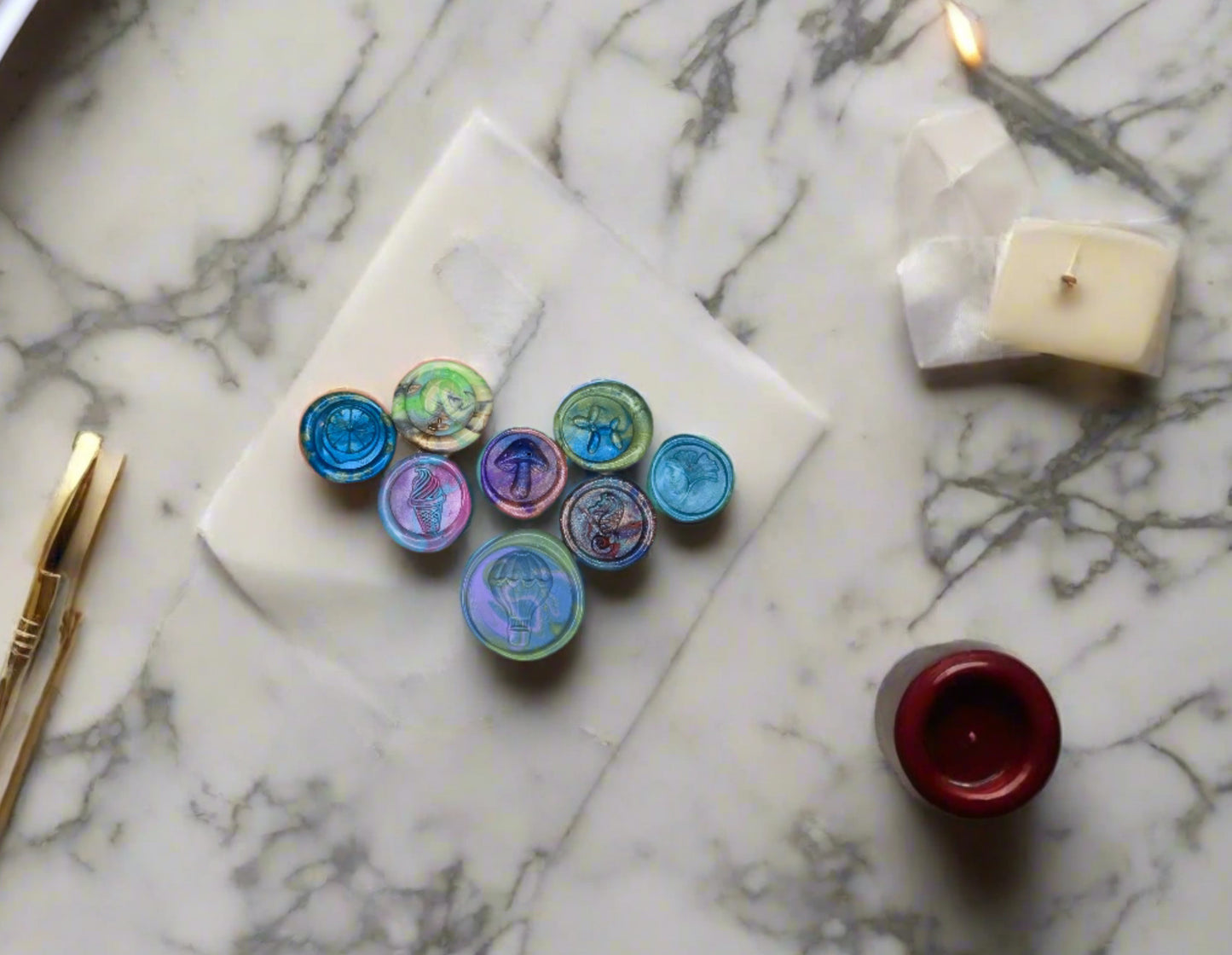 Mystery Mini Wax Seals - 10 SEALS