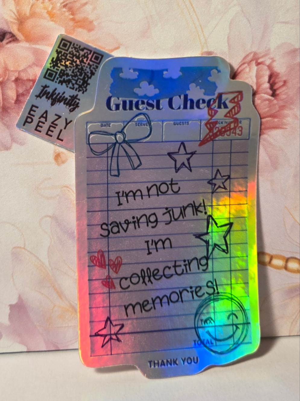 Holographic stickers