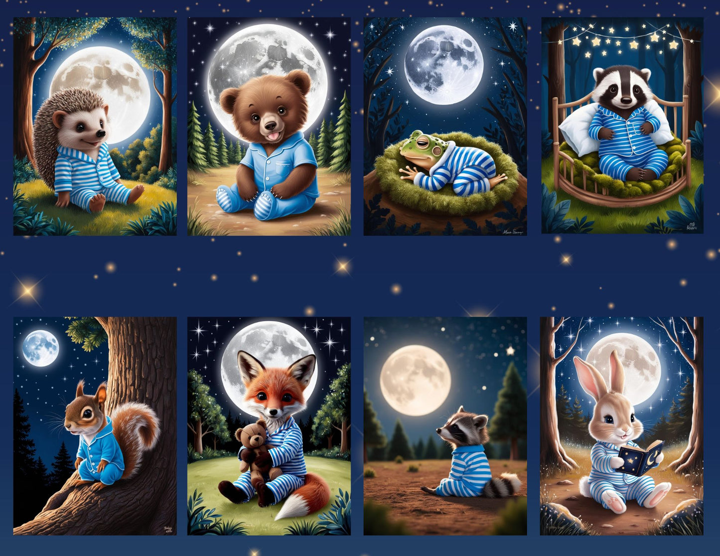 Woodland Whimsy – Printable Digital Art