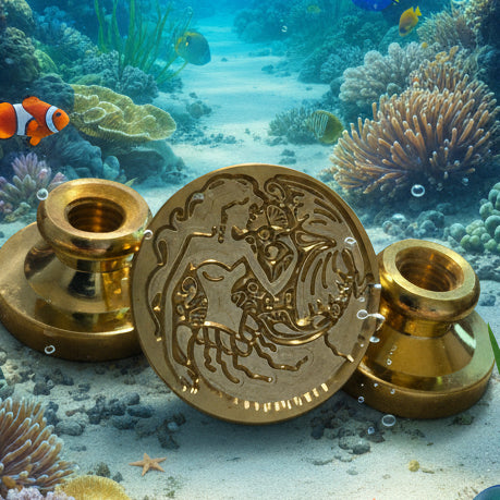 Ocean Wax Seal Stamp