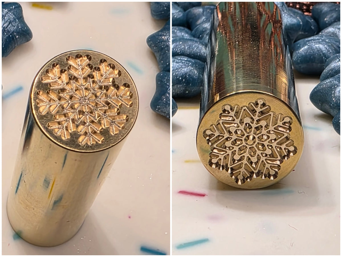 Cylinder Double Sided Wax Seal Stamps