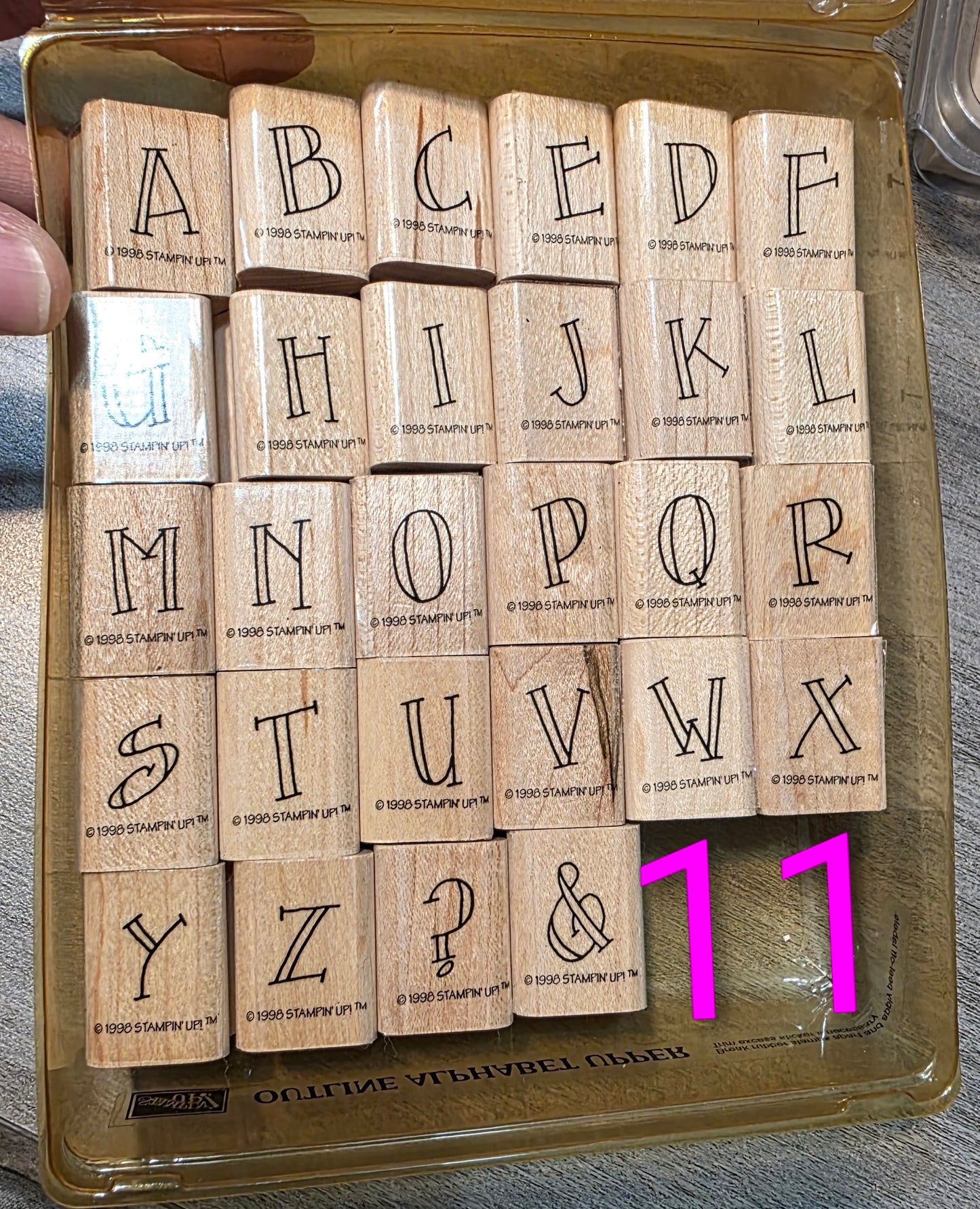 Alphabet Stamp Sets