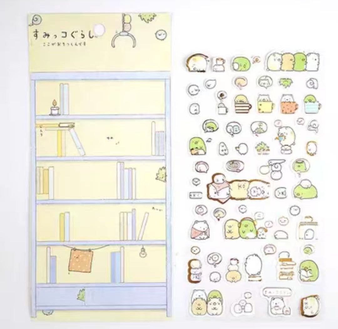 Sumikko Gurashi & Friends Flake Sticker Packs