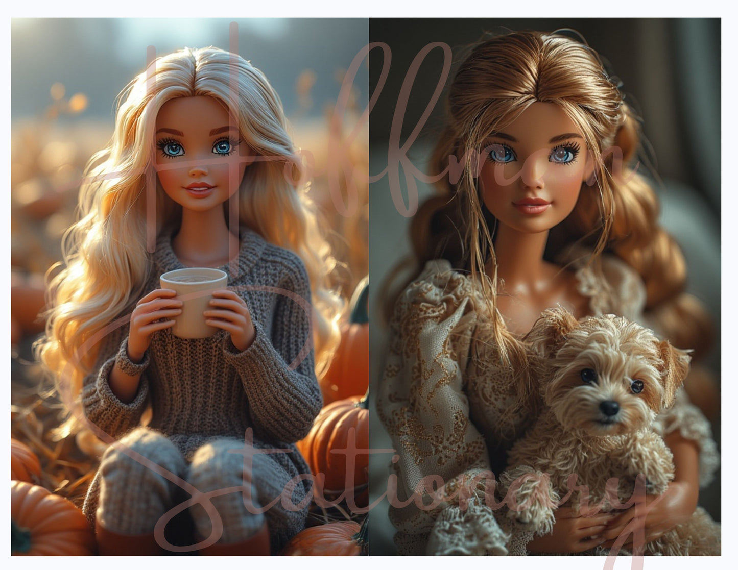 Cottage Core Barbie – Whimsical Digital Image Collection