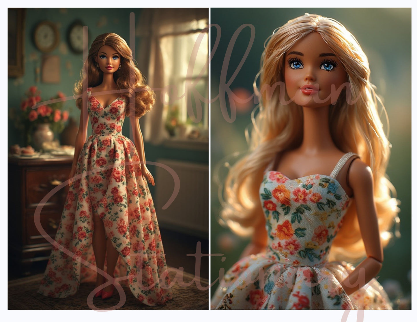 Cottage Core Barbie – Whimsical Digital Image Collection