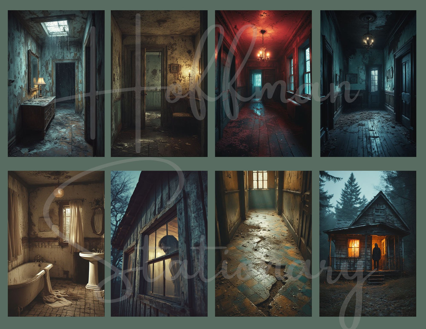 Haunted Backgrounds – Creepy Digital Image Collection