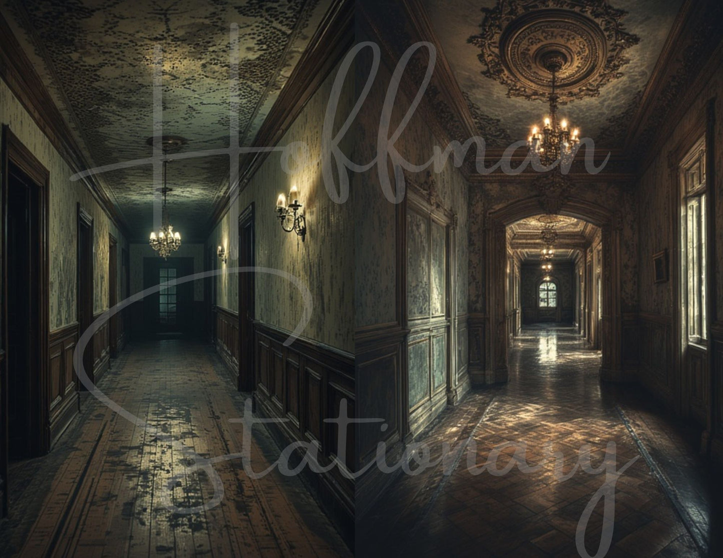 Haunted Backgrounds – Creepy Digital Image Collection