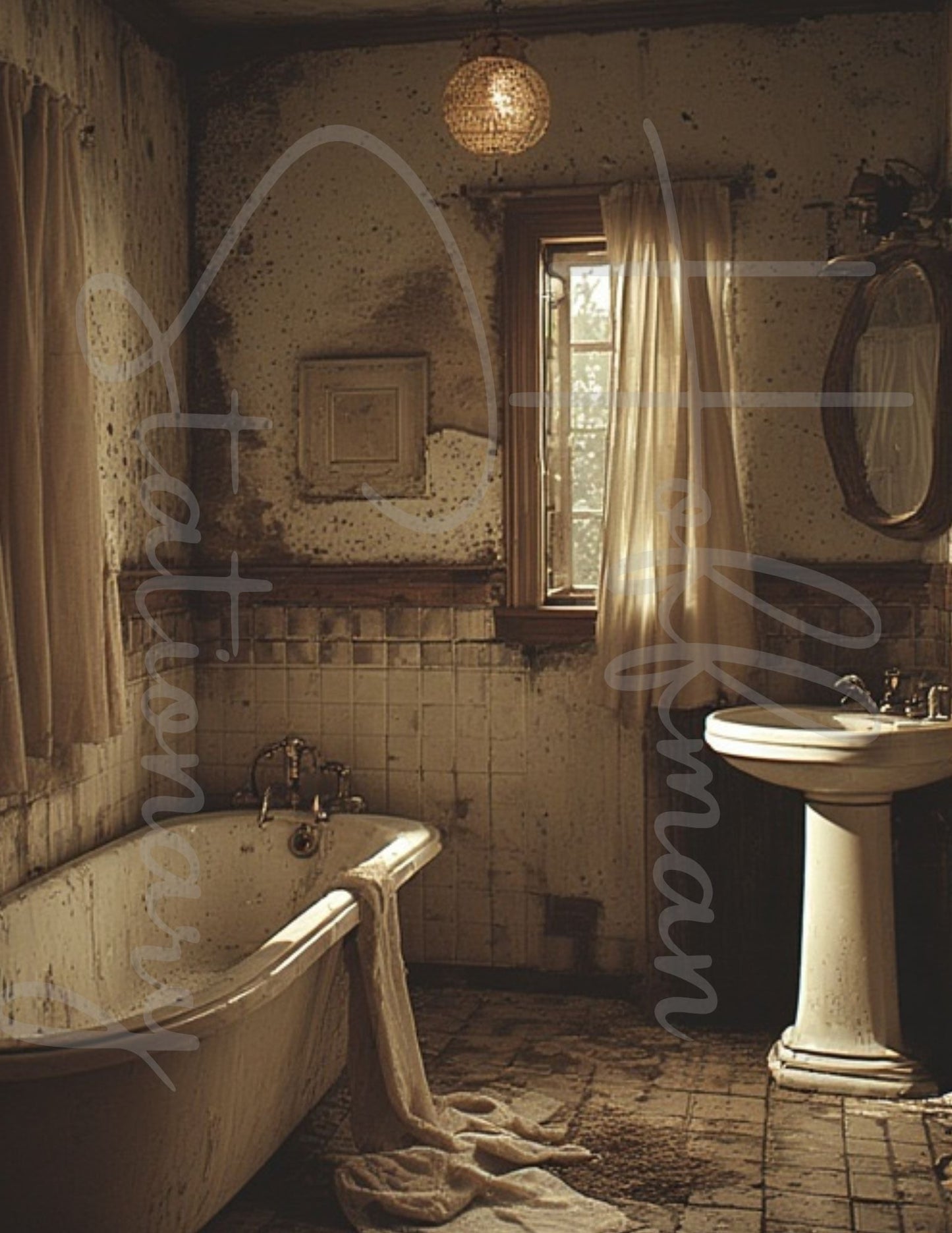 Haunted Backgrounds – Creepy Digital Image Collection