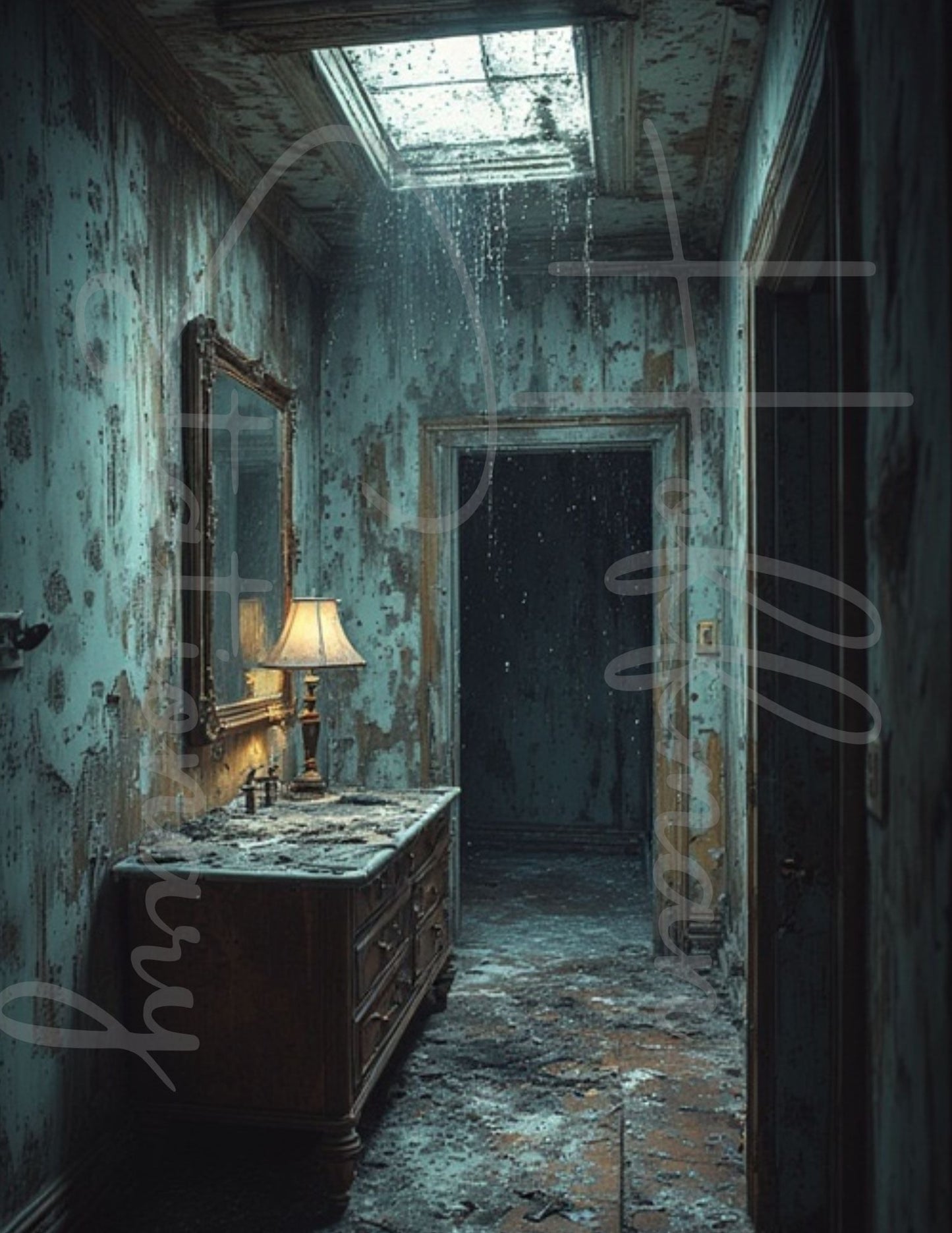 Haunted Backgrounds – Creepy Digital Image Collection