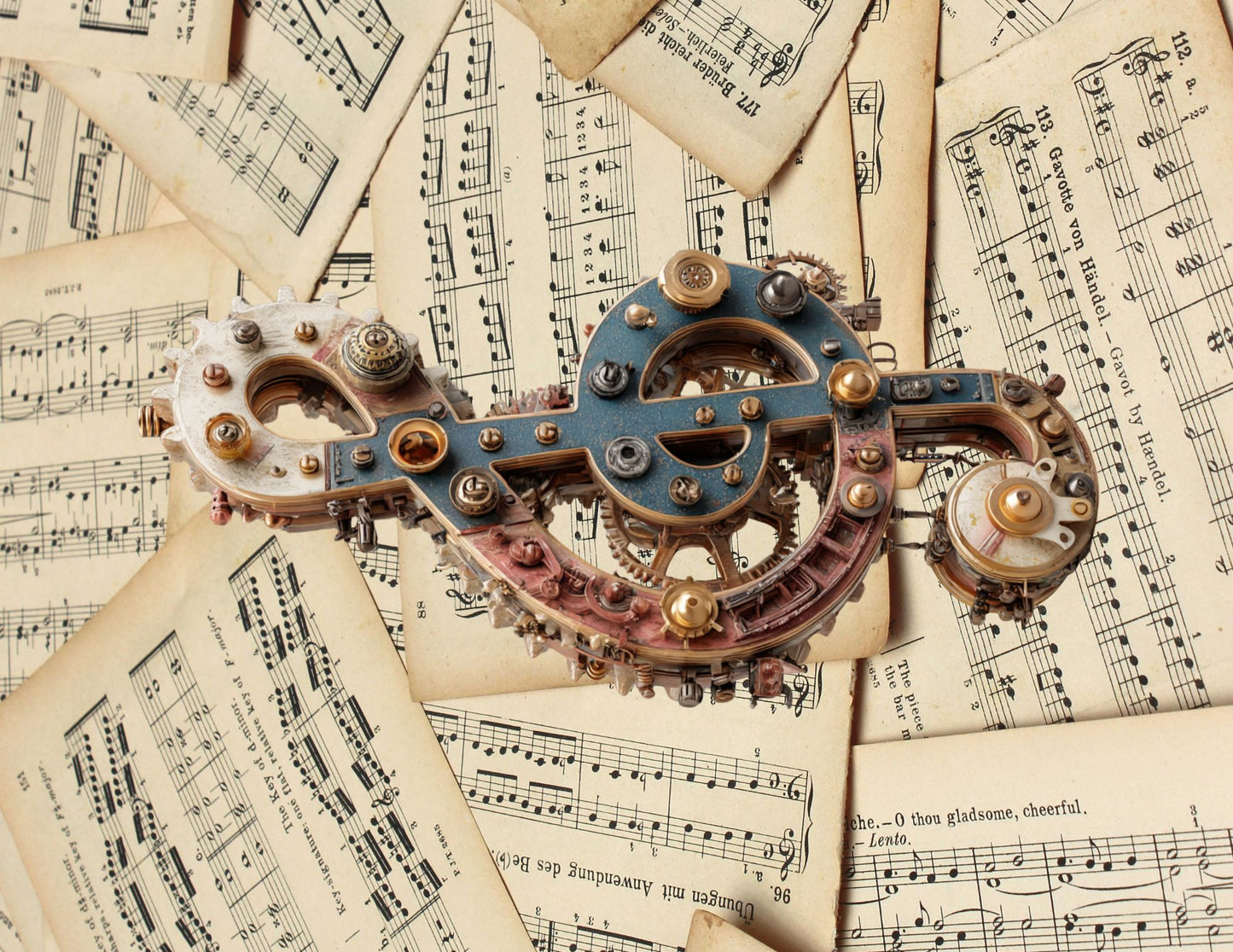 In the Band – Steampunk Musicians Digital Art Collection