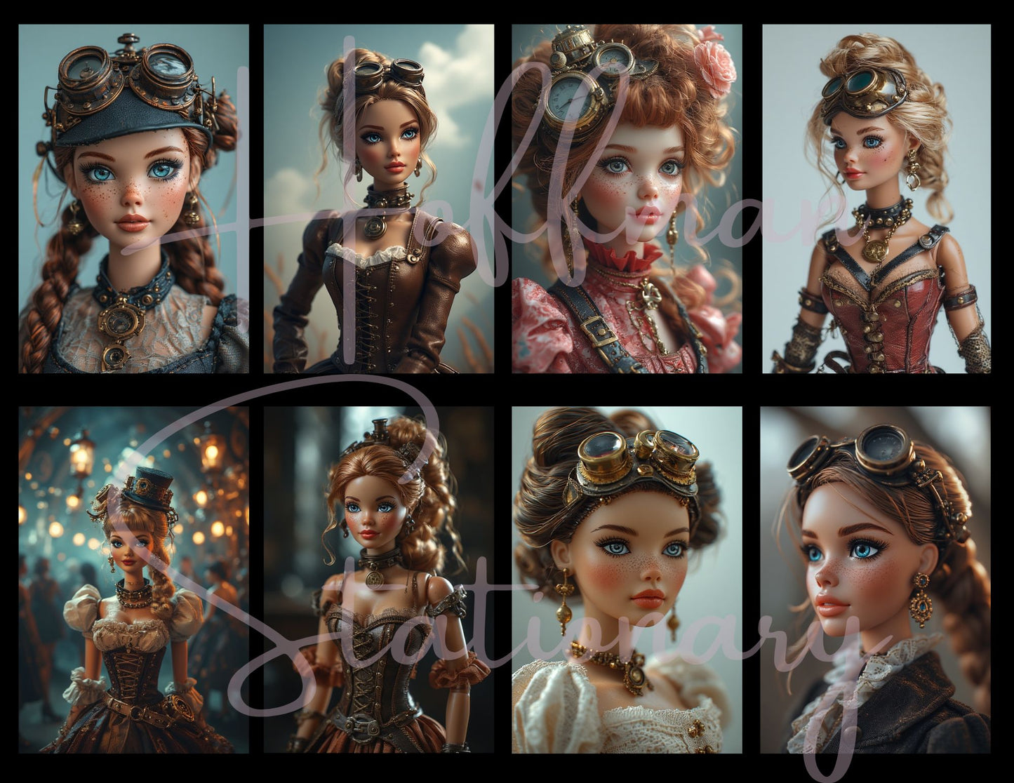 Steampunk Barbie - Digital Images