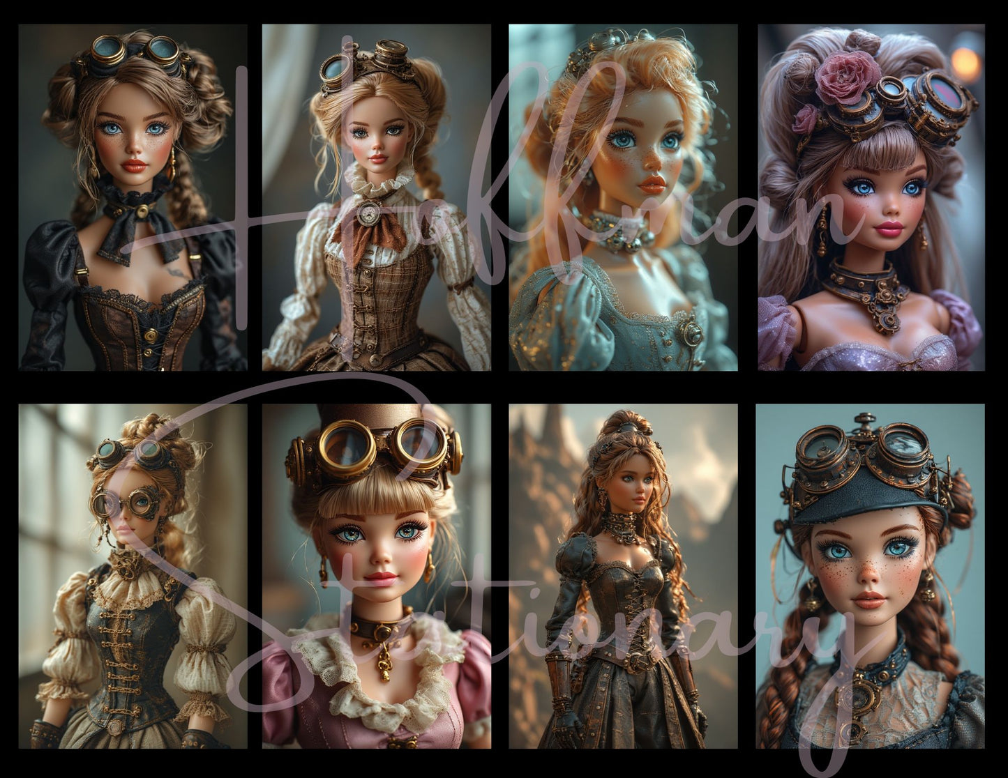 Steampunk Barbie - Digital Images