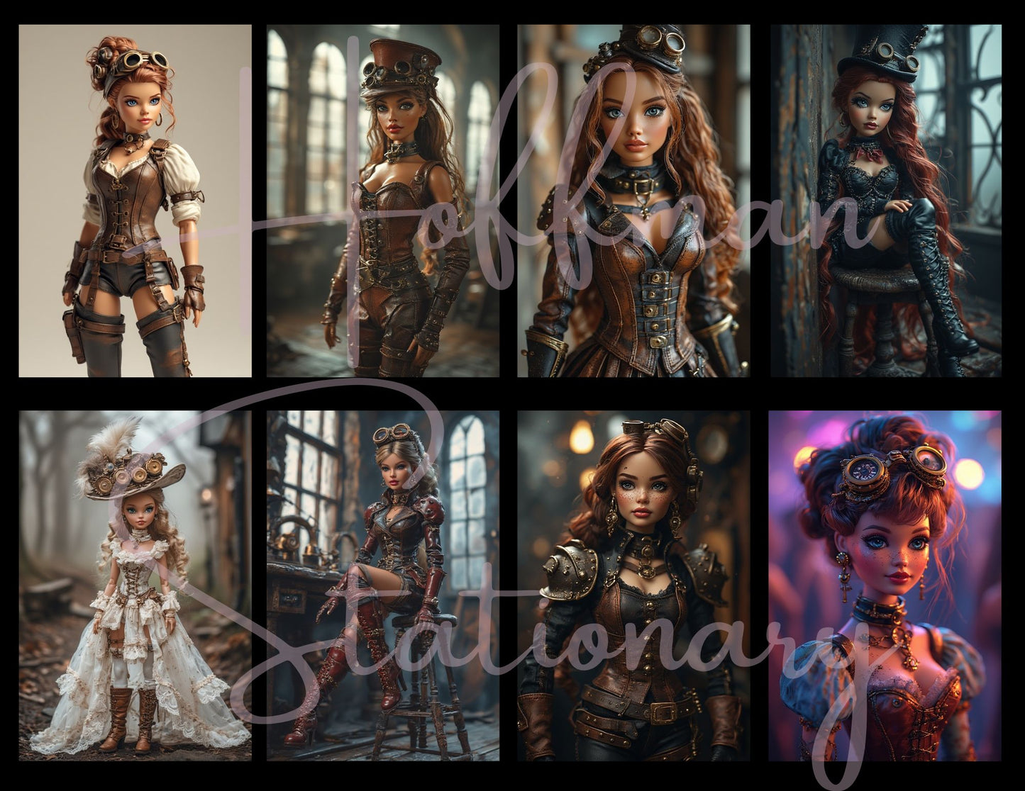 Steampunk Barbie - Digital Images