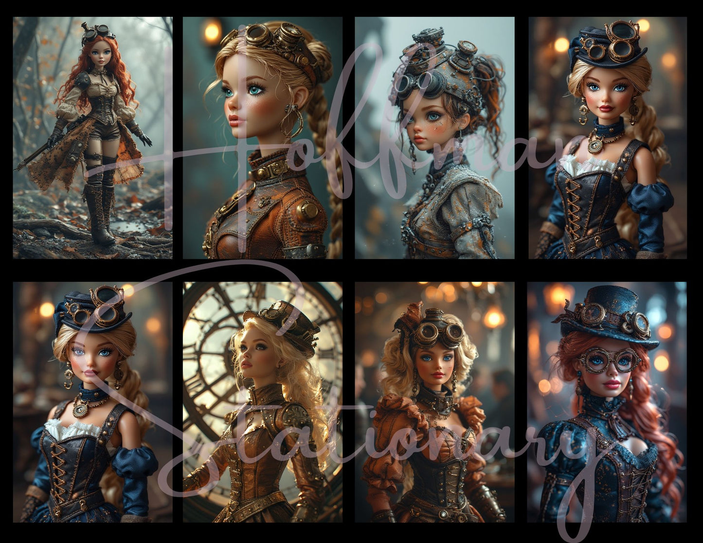 Steampunk Barbie - Digital Images