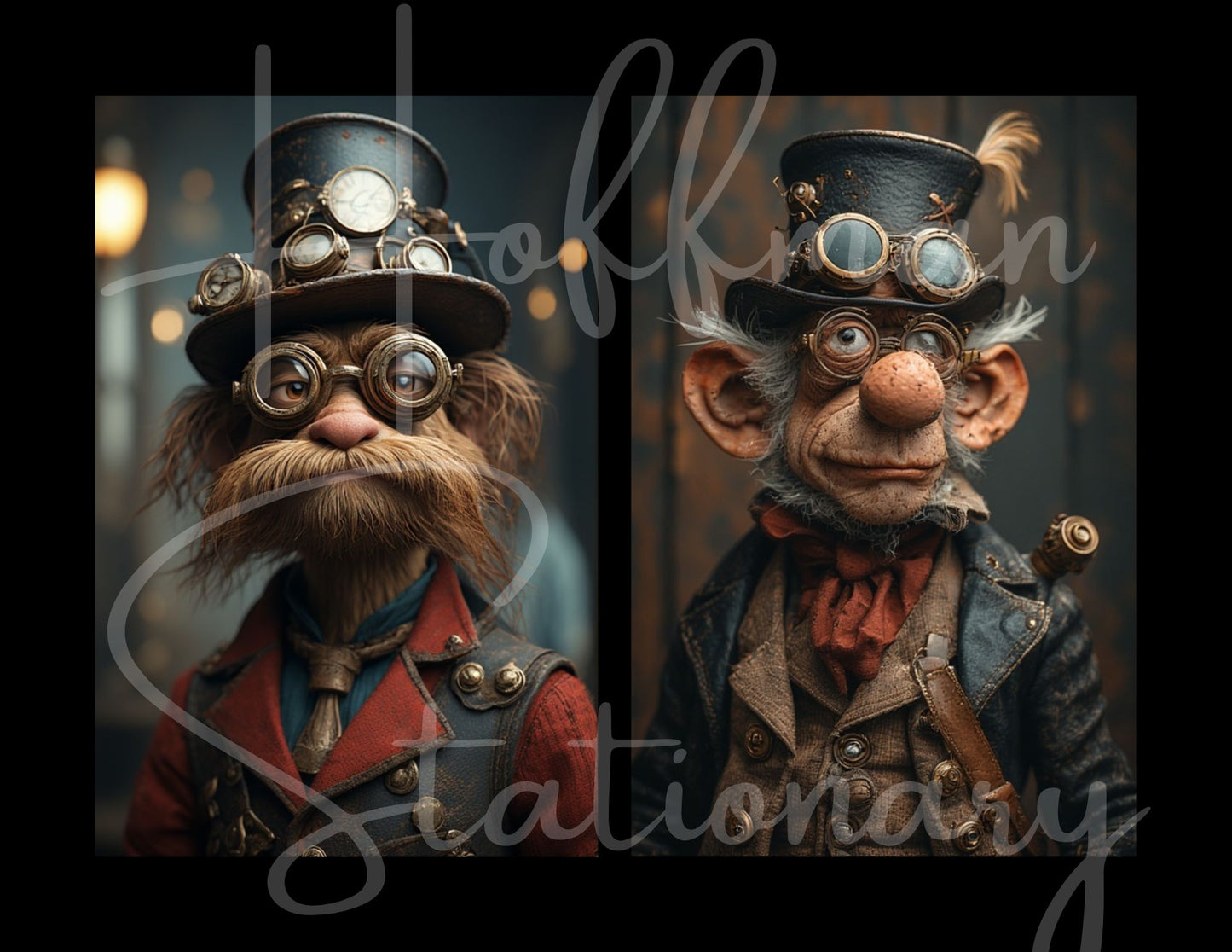 Steampunk Misfits - Digital Images
