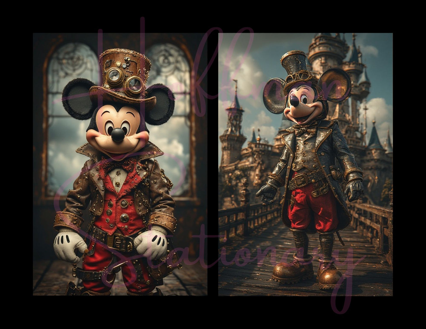Steampunk Mickey - Digital Images FREE!!!!