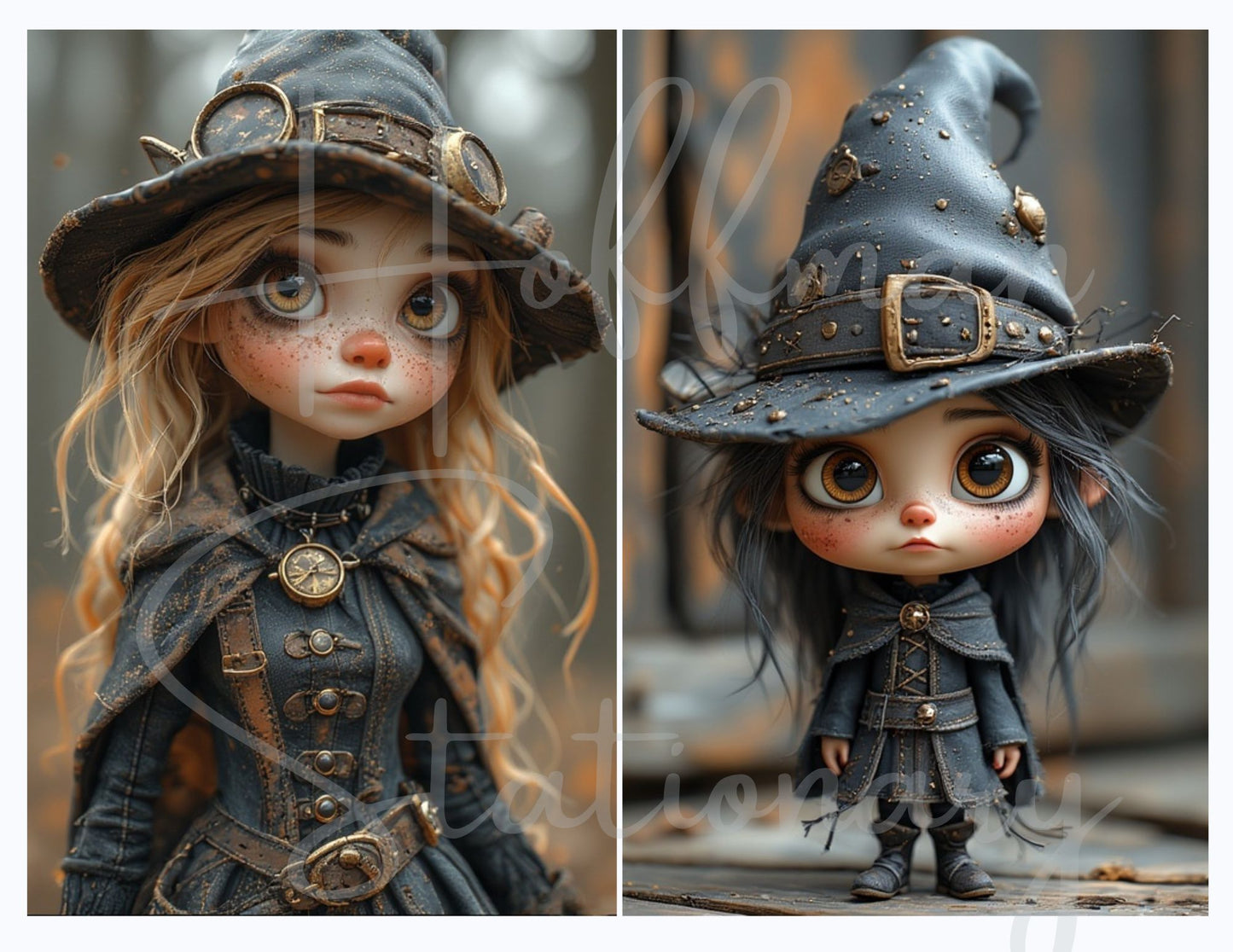 Little Witches – Adorable & Whimsical Digital Image Collection