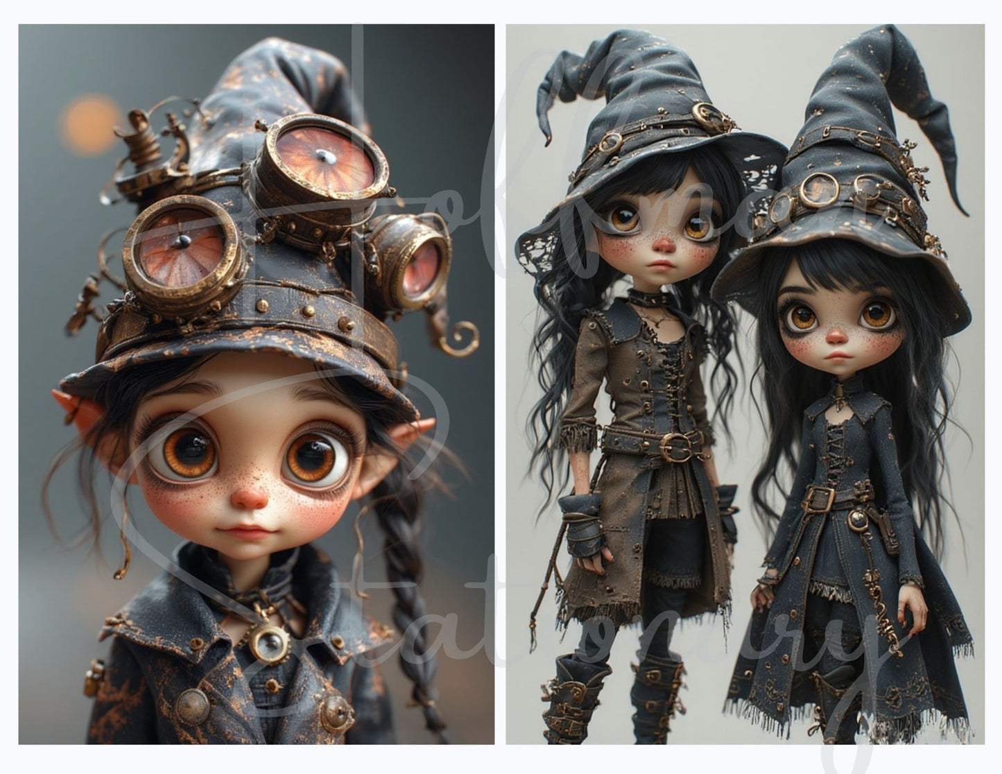 Little Witches – Adorable & Whimsical Digital Image Collection
