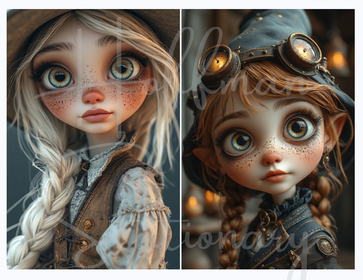 Little Witches – Adorable & Whimsical Digital Image Collection