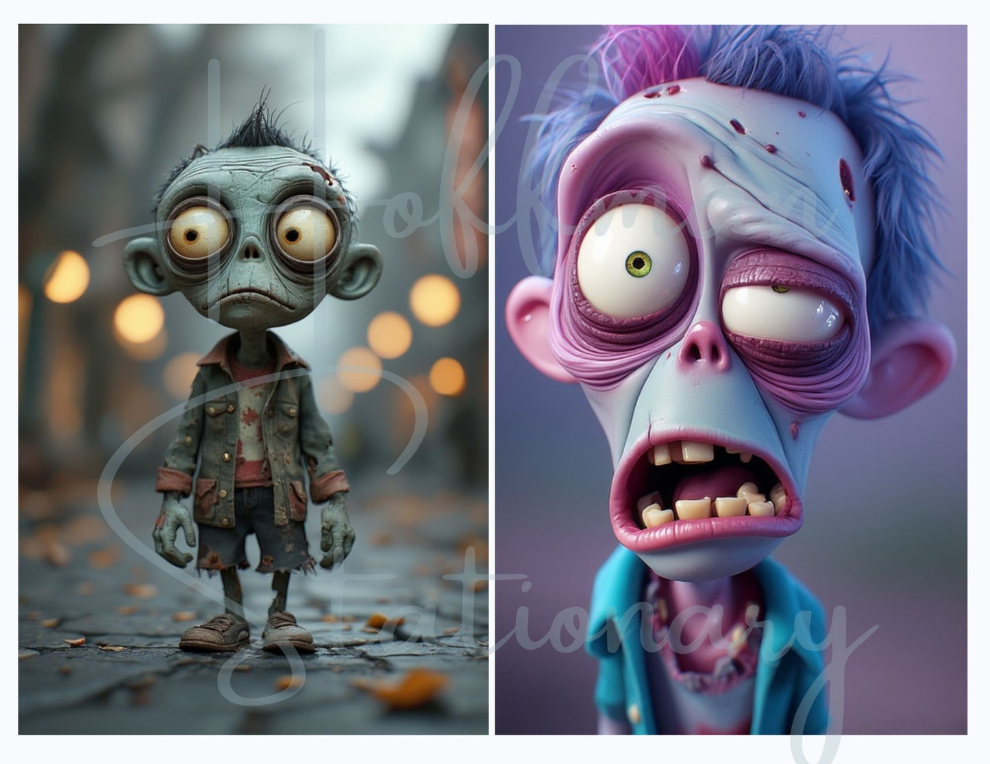 Zombie Darlings – Creepy-Cute Digital Image Collection