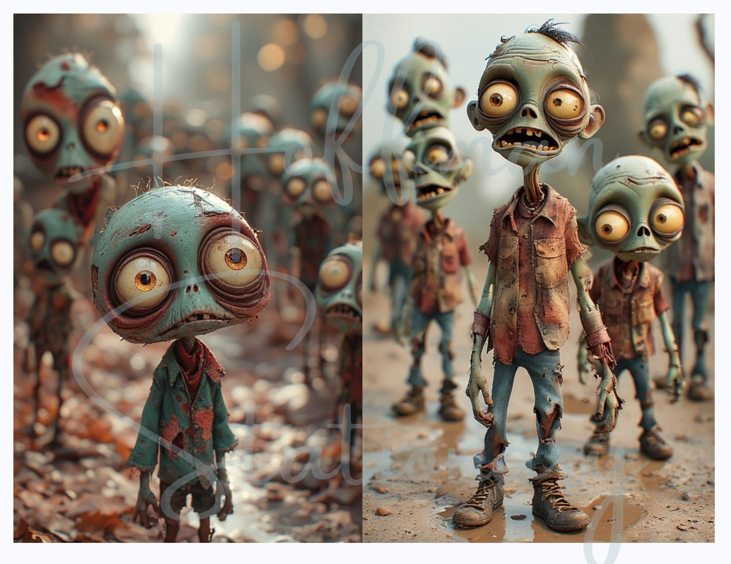 Zombie Darlings – Creepy-Cute Digital Image Collection