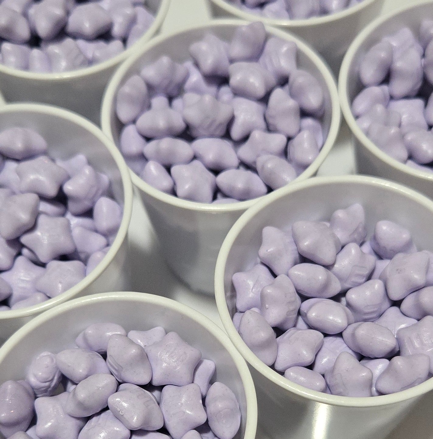 A pale lovely amethyst color kissed by ice crystals