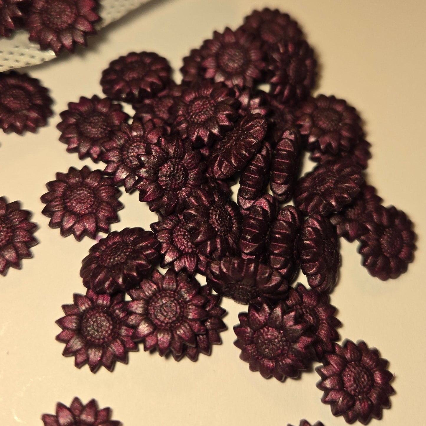 A rich purplish red. 