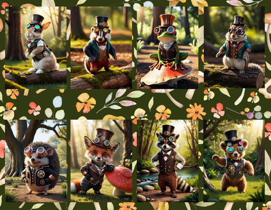 Woodland Whimsy – Printable Digital Art