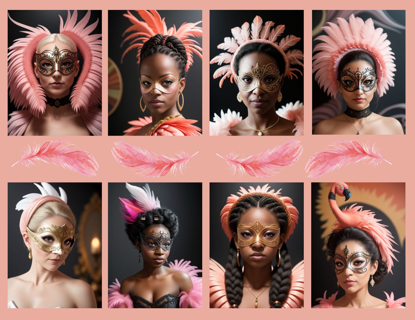 Lady Birds – Printable Digital Art