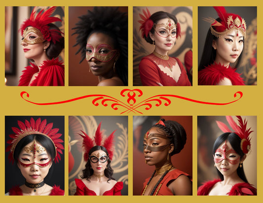 Lady Birds – Printable Digital Art