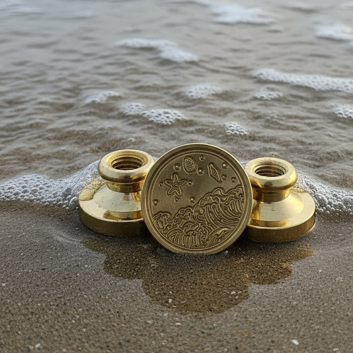 Ocean Wax Seal Stamp