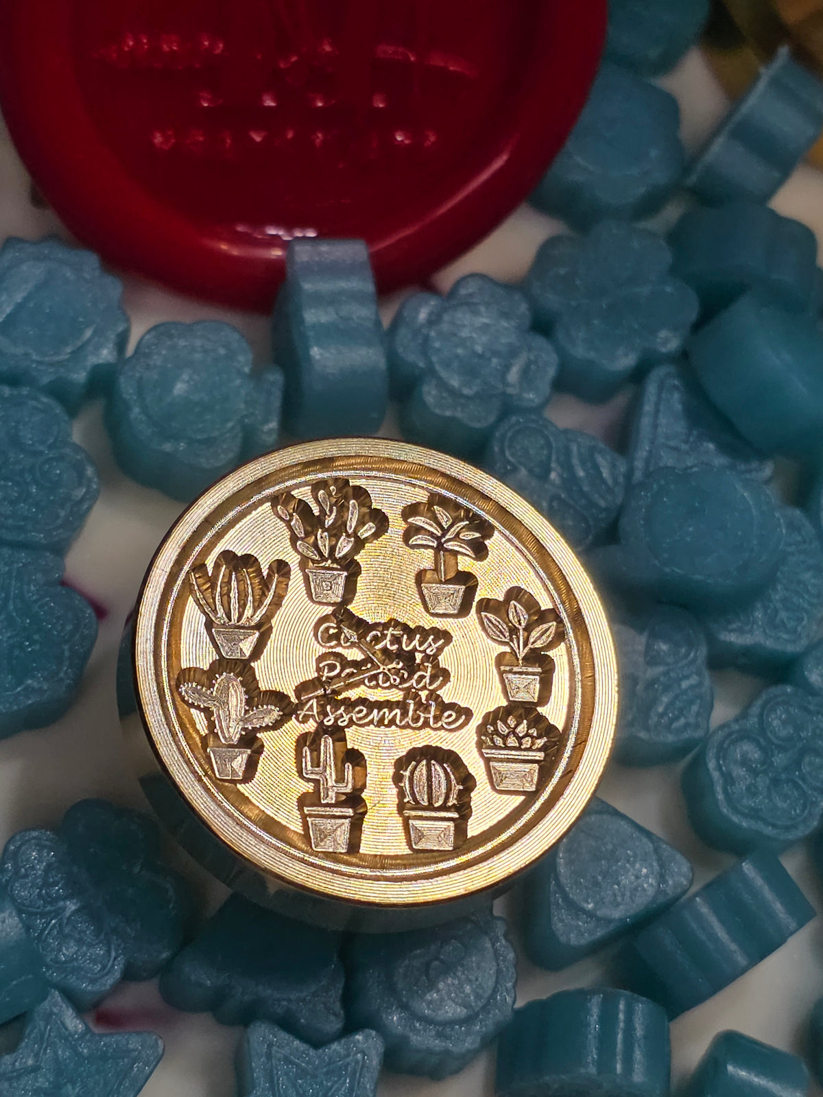 Plant Wax Seal Stamps
