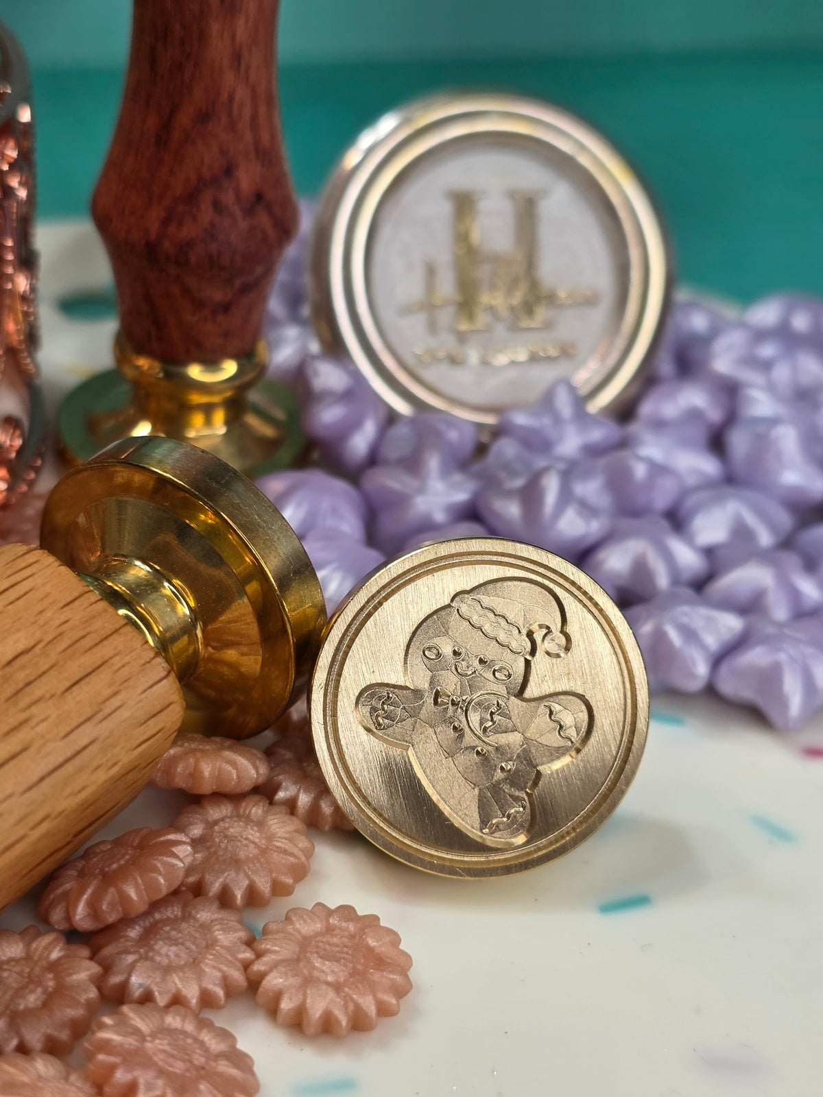 Christmas Symbols Wax Seal Stamps