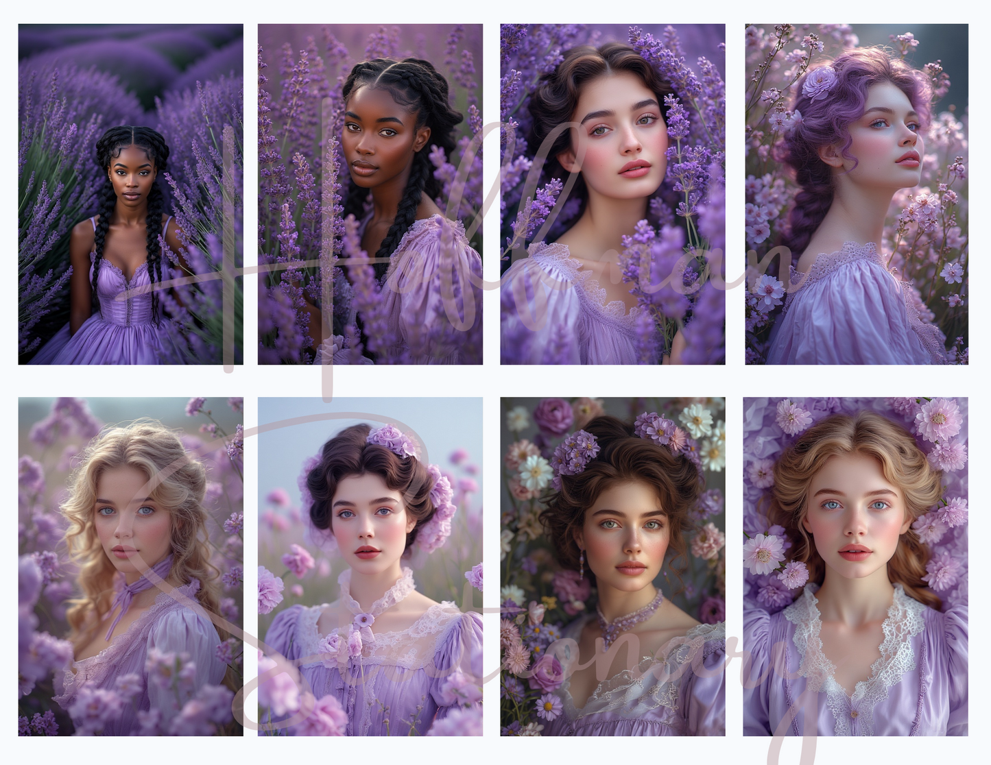 Victorian Elegance in Bloom – A Romantic Digital Image Collection