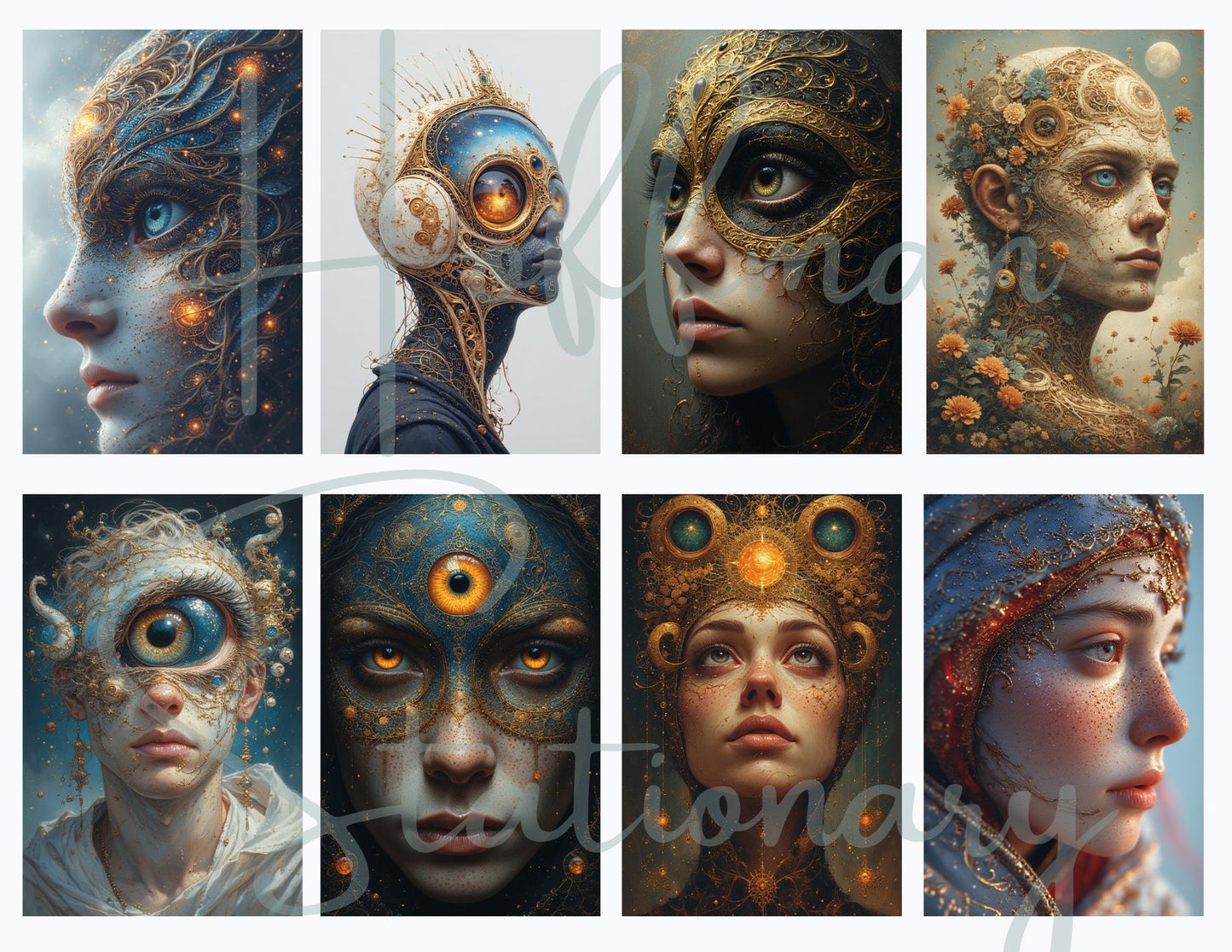 Heavenly Beings – An Ethereal Digital Image Collection