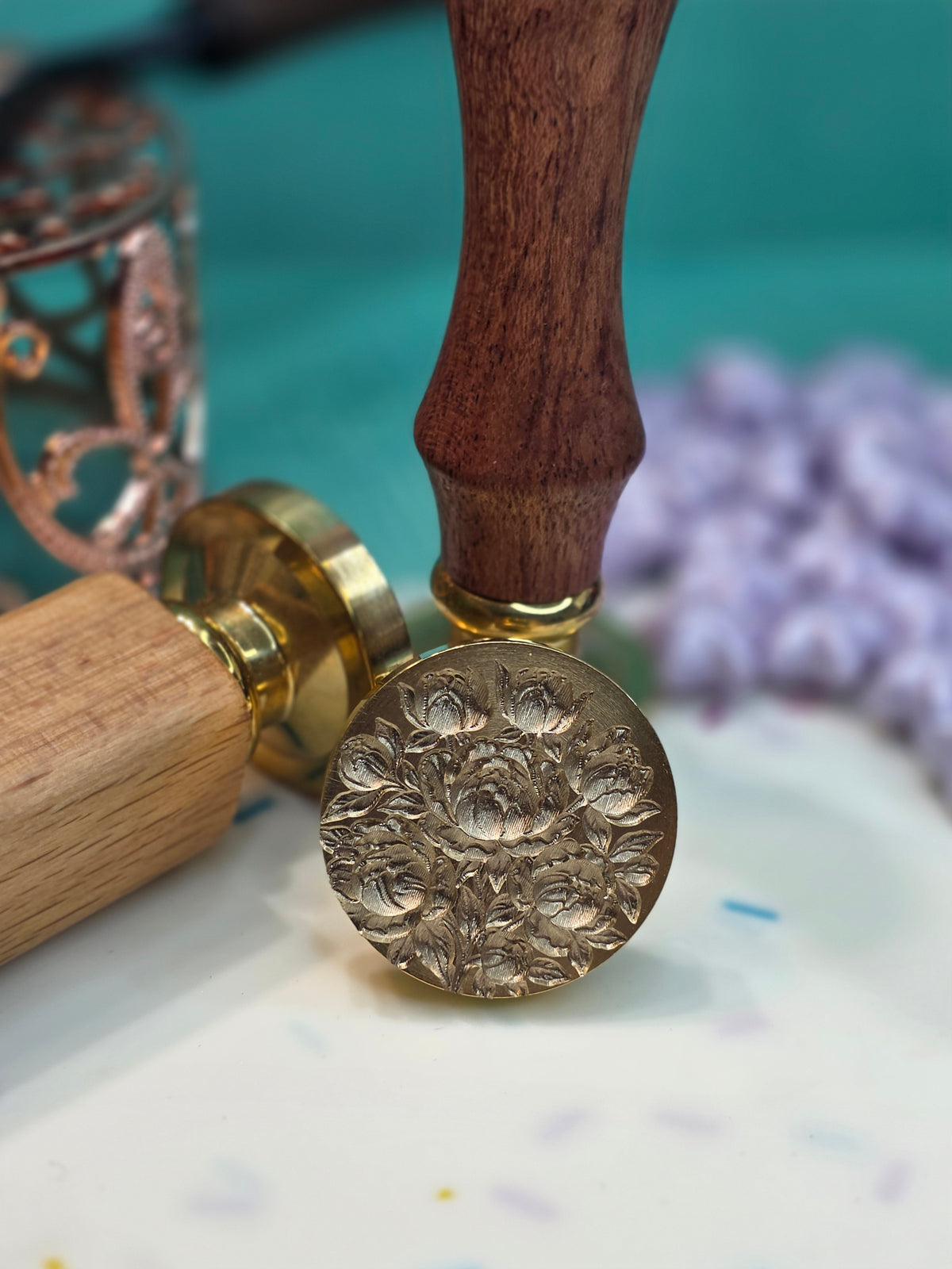 Flower Wax Seal Stamps