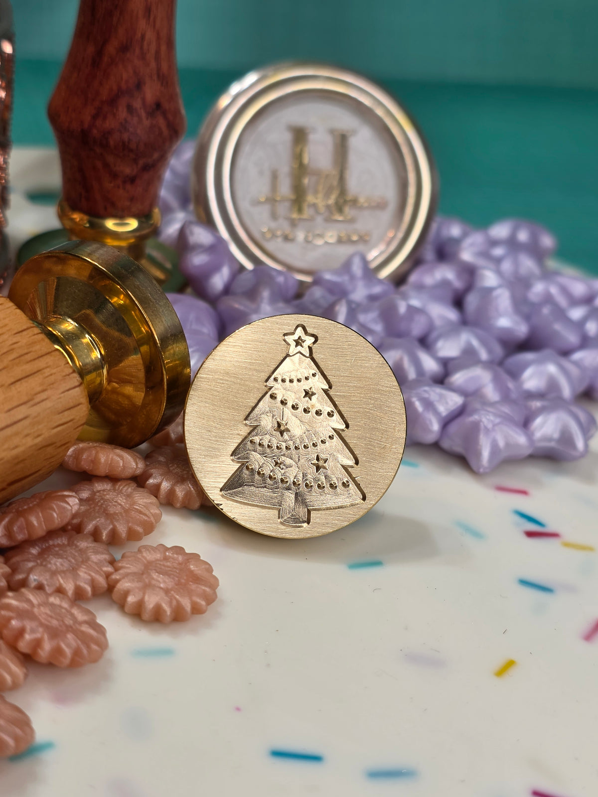 Christmas Symbols Wax Seal Stamps