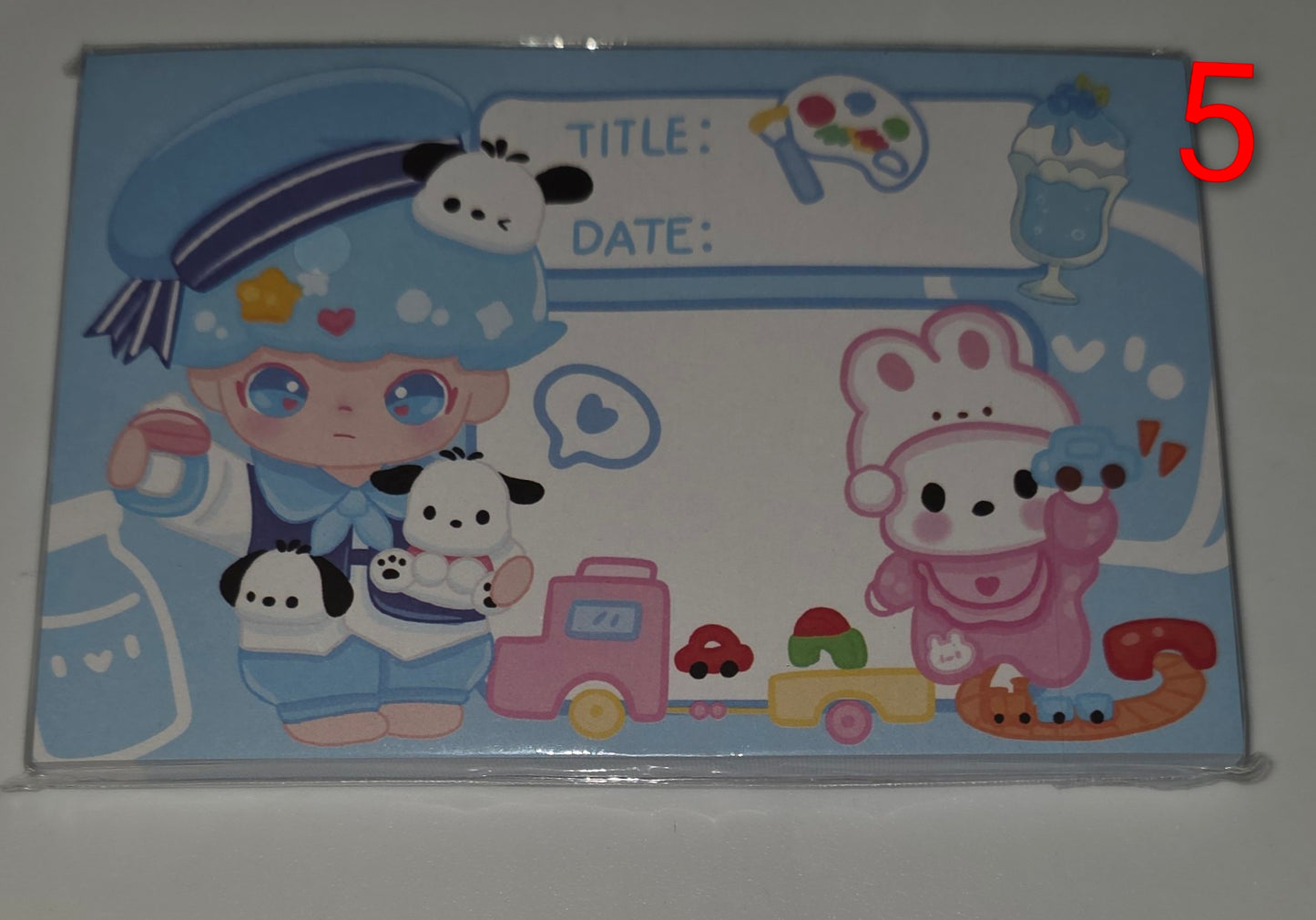Cute Kawaii Character Notepads