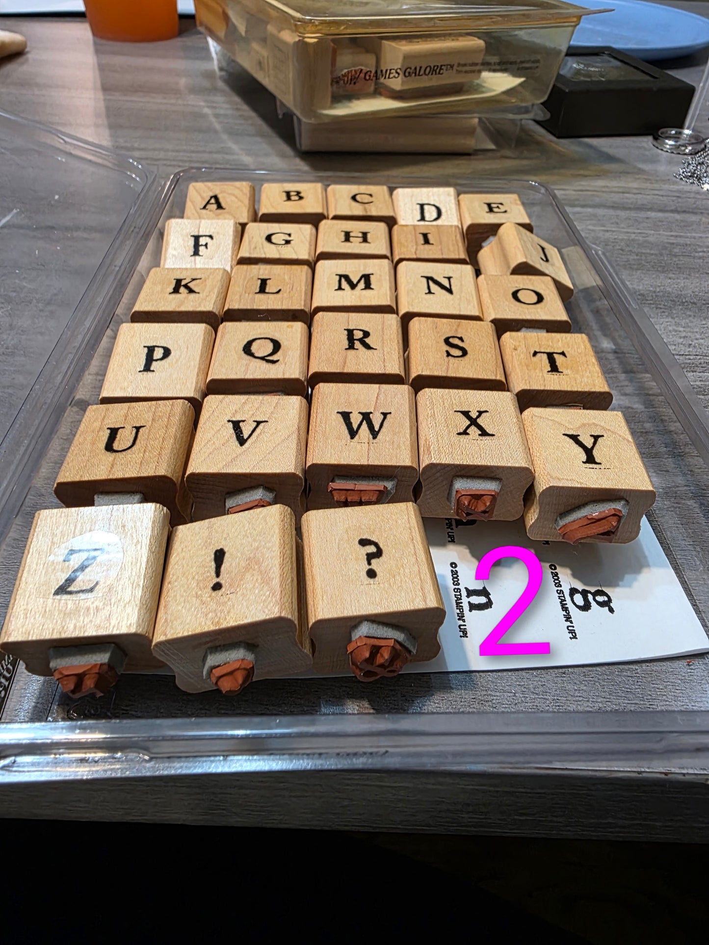 Alphabet Stamp Sets