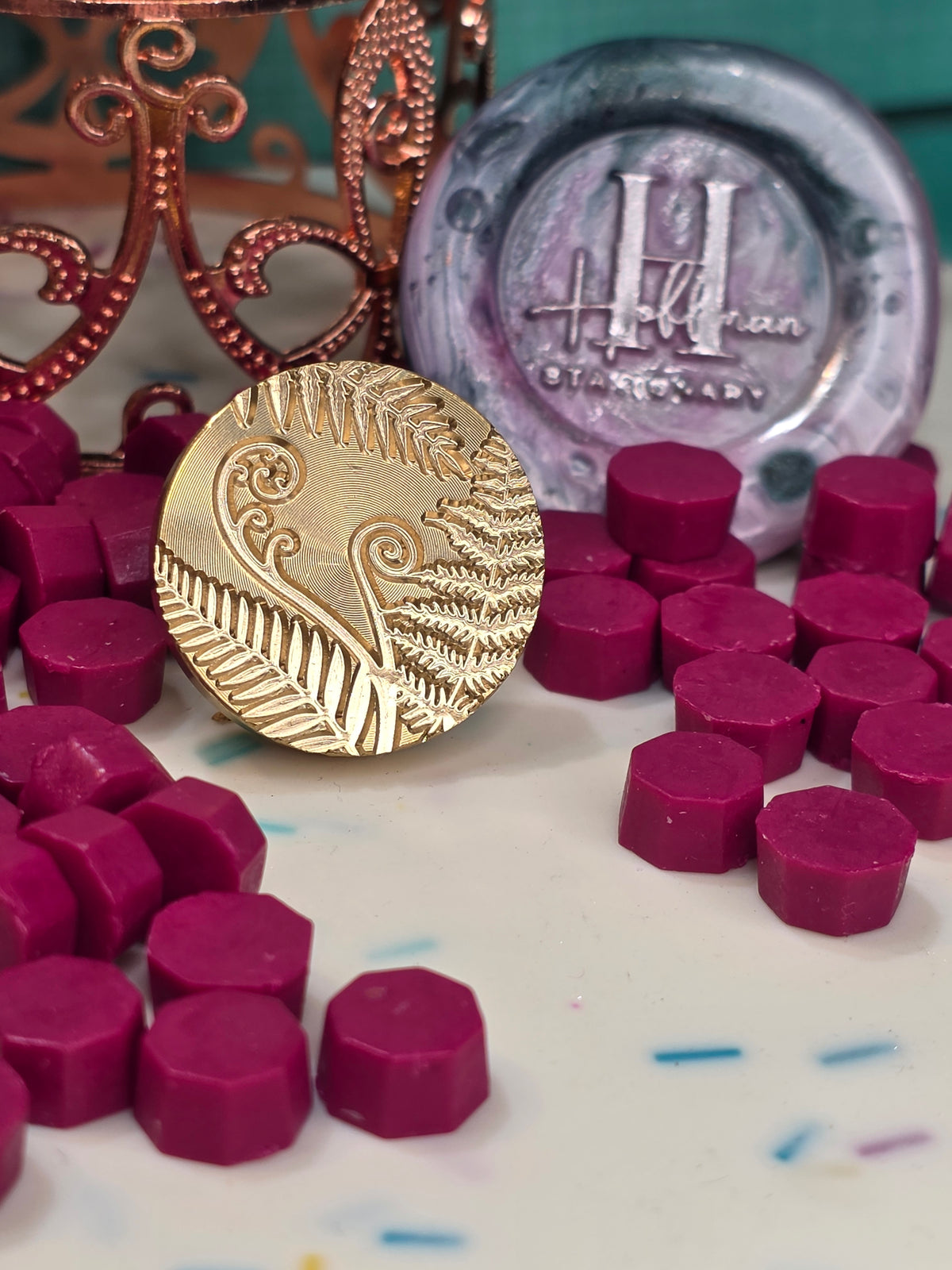 Plant Wax Seal Stamps