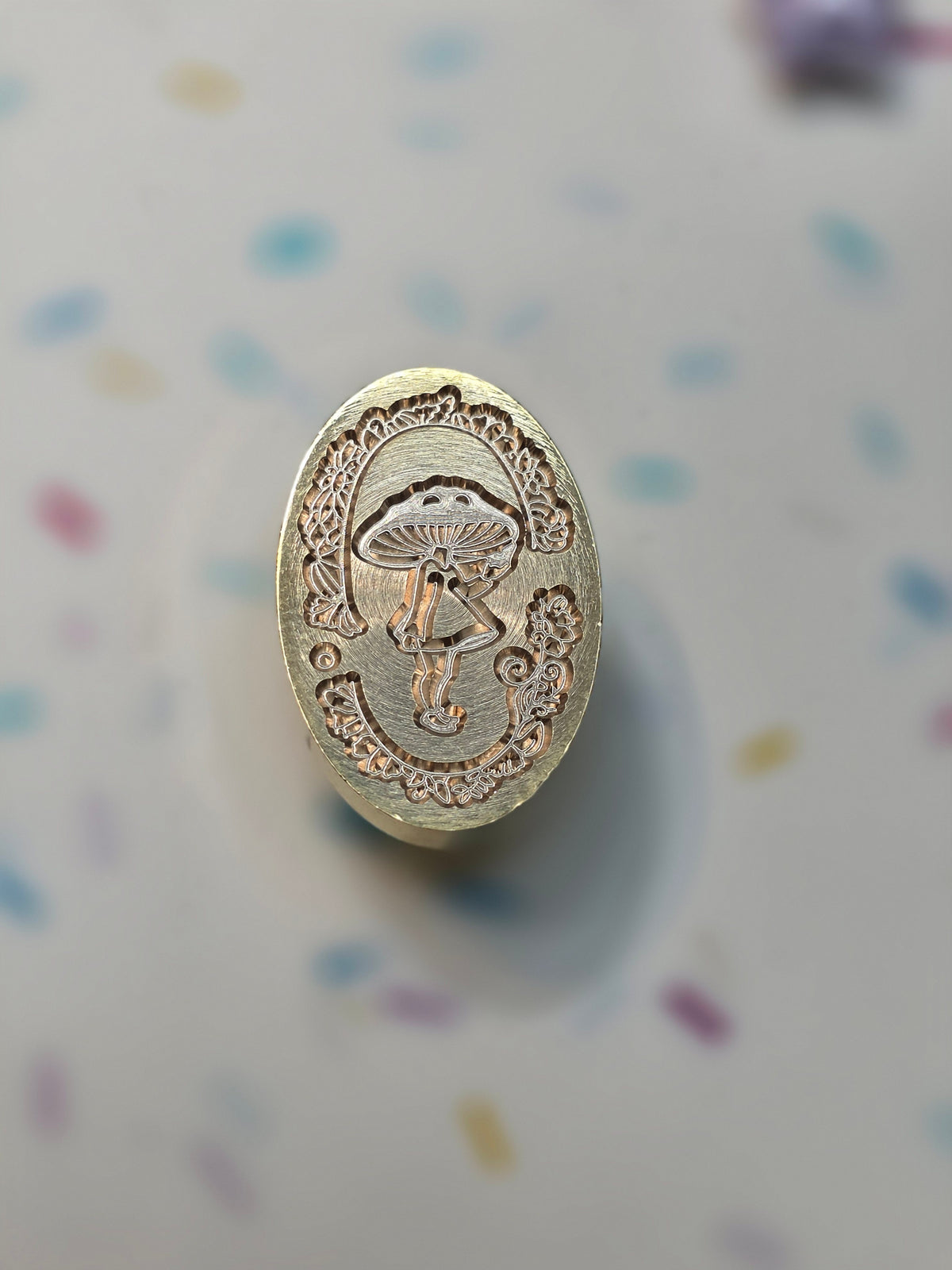 Mushroom Wax Seal Stamps