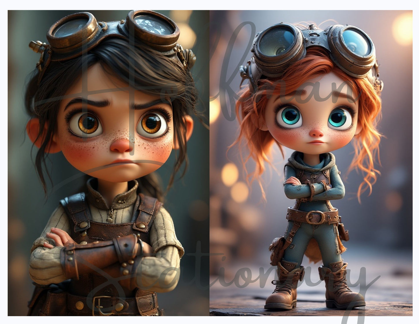 Tinker Town Kids – A Spunky Steampunk Image Collection