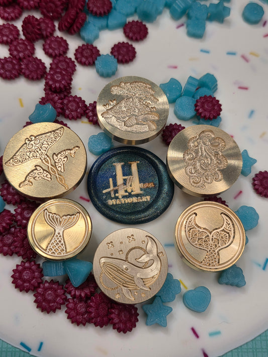 Ocean Wax Seal Stamp