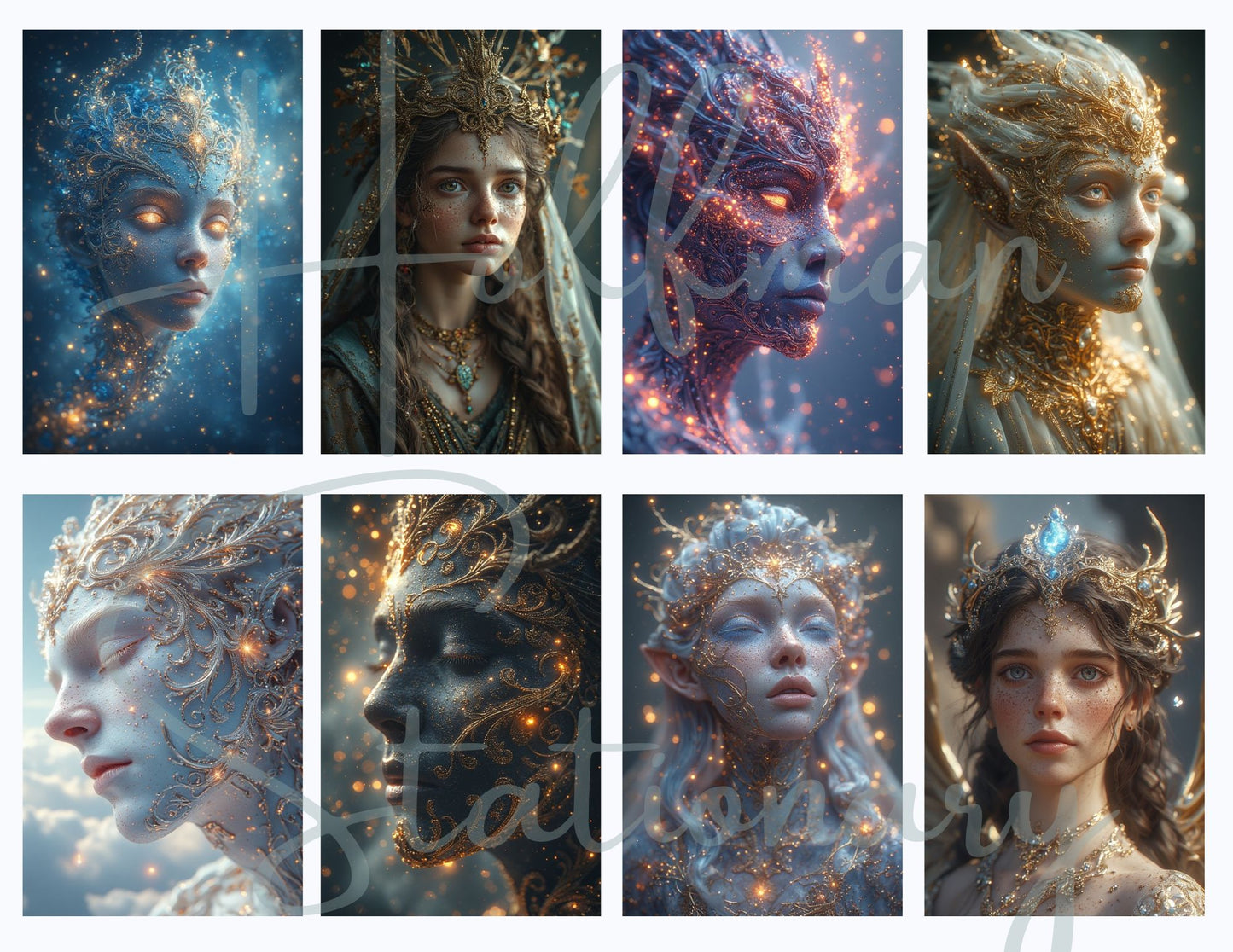 Heavenly Beings – An Ethereal Digital Image Collection