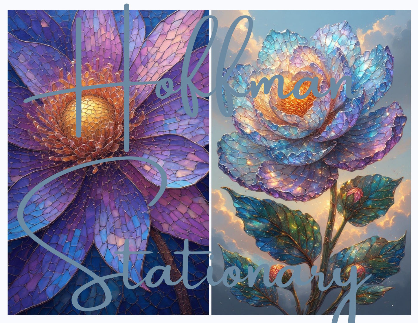Mosaic Flowers – A Colorful Digital Image Collection