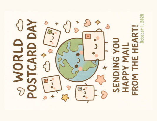 World Postcard Day 2025 free digital images