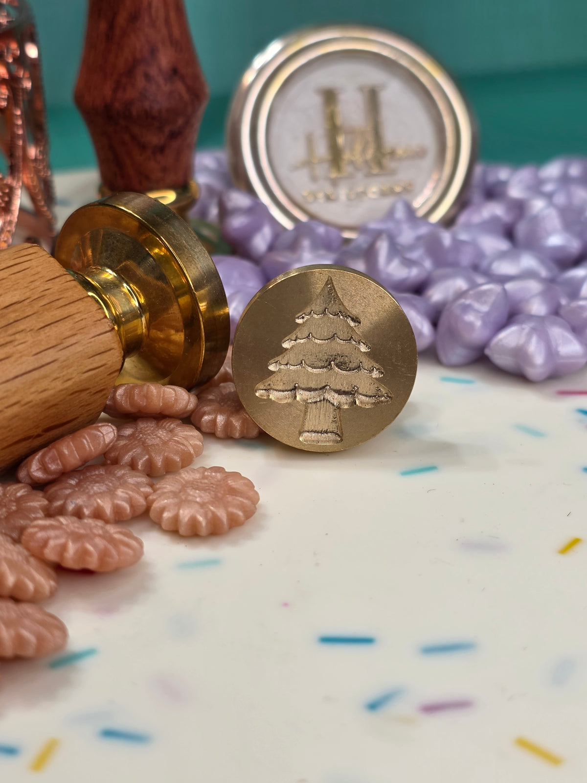 Christmas Symbols Wax Seal Stamps