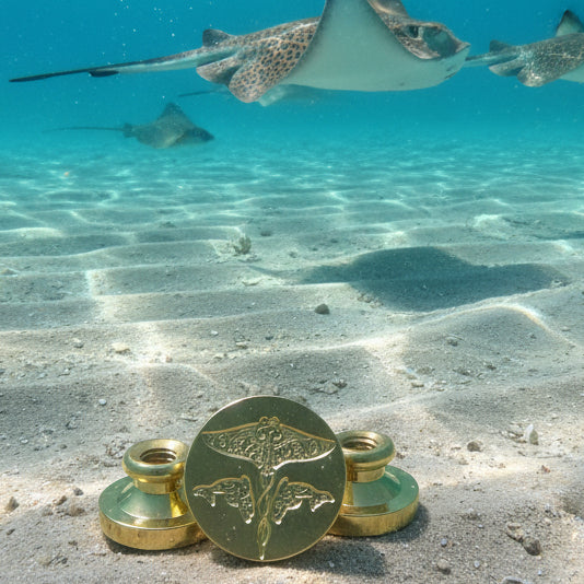 Ocean Wax Seal Stamp