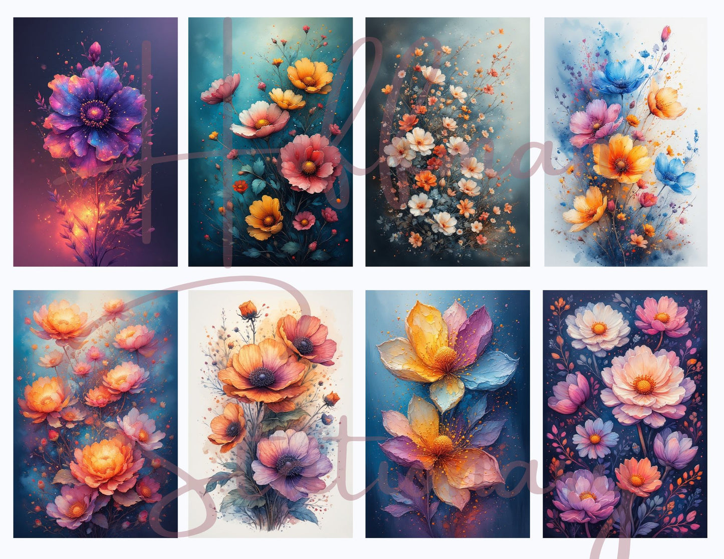 Blossom Children – A Watercolor Whimsy Collection