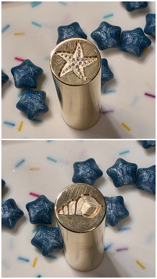 Cylinder Double Sided Wax Seal Stamps